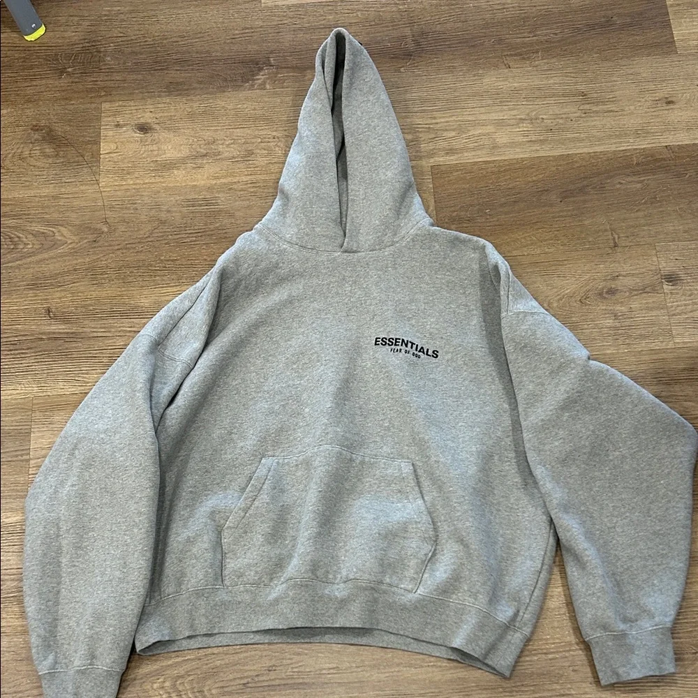 Fear of God Essentials Gray Hoodie - Picture 3 of 13